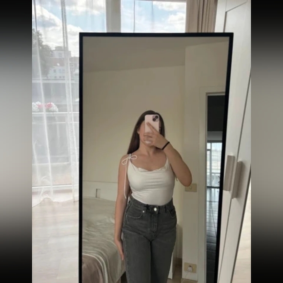 Asos White Tank Top, S - Picture 1 of 3